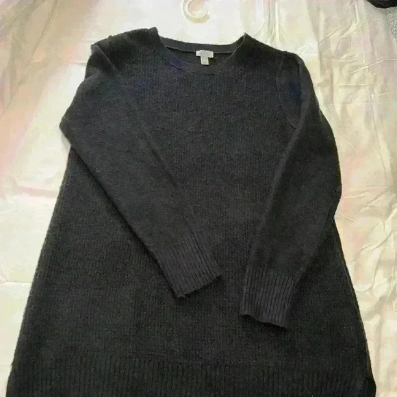 Logo by Lori Goldstein black texture sweater - Picture 3 of 5